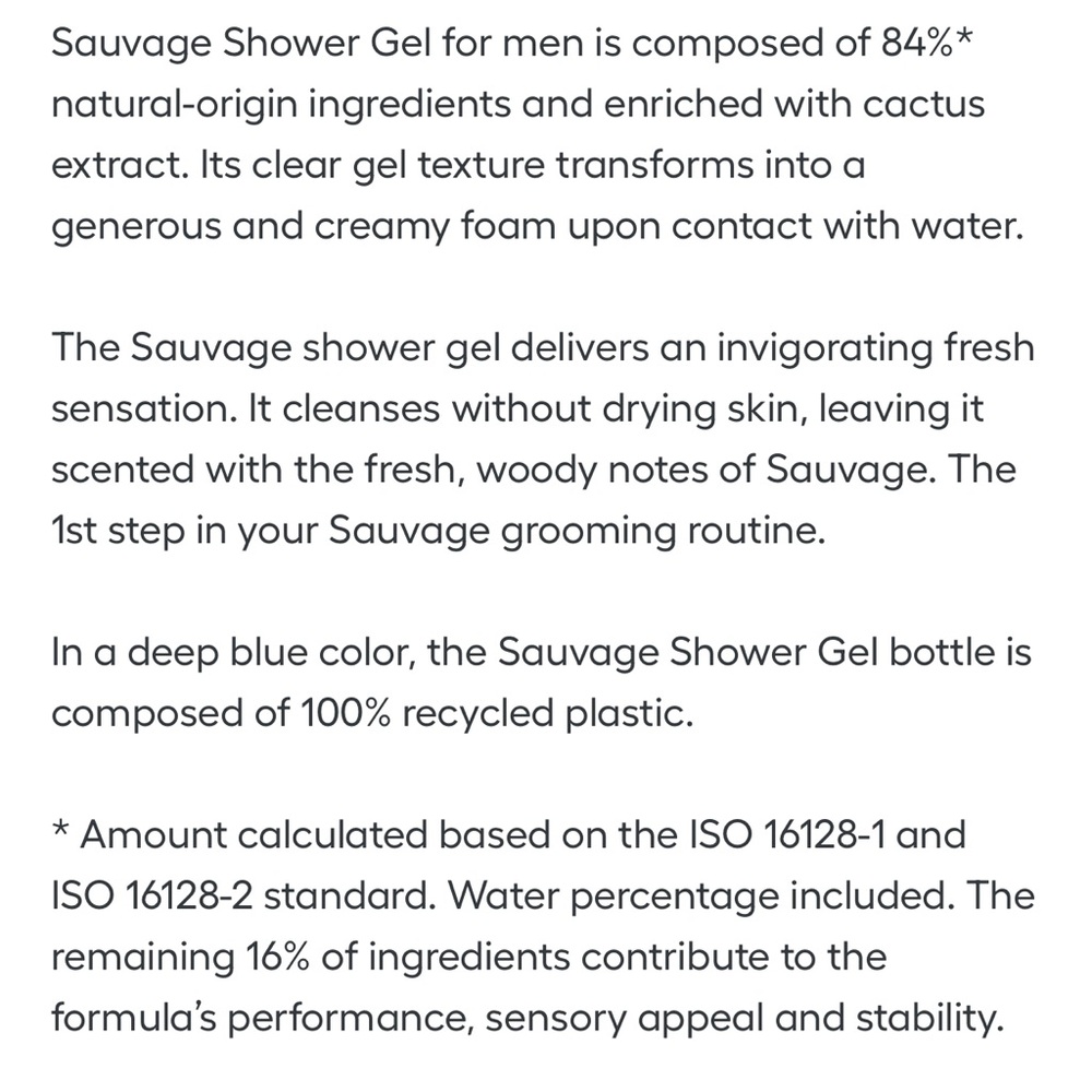 $8 ONLY 1! Dior Sauvage Shower Gel Body Wash 2PK πΏ NEW Mens - Picture 4 of 4